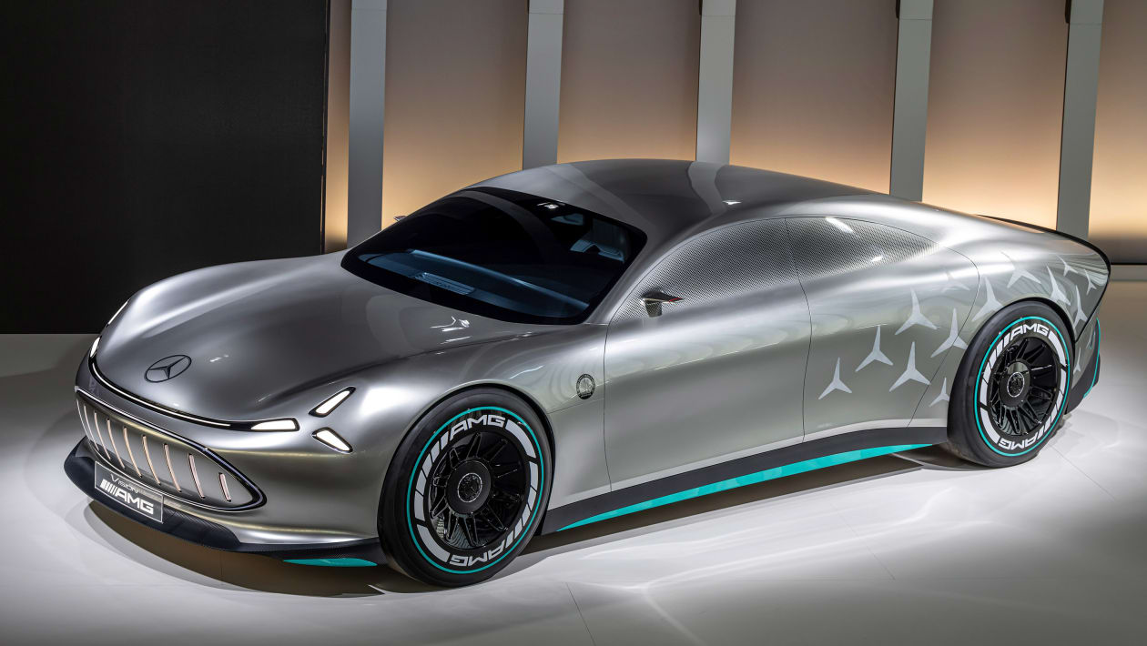 New Mercedes Vision AMG Concept Previews Future Performance EVs | Auto ...